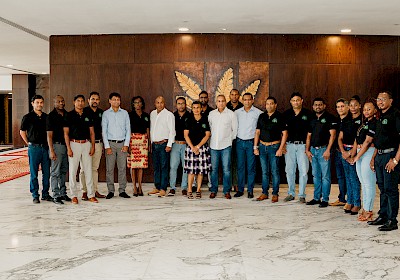 Company staff members